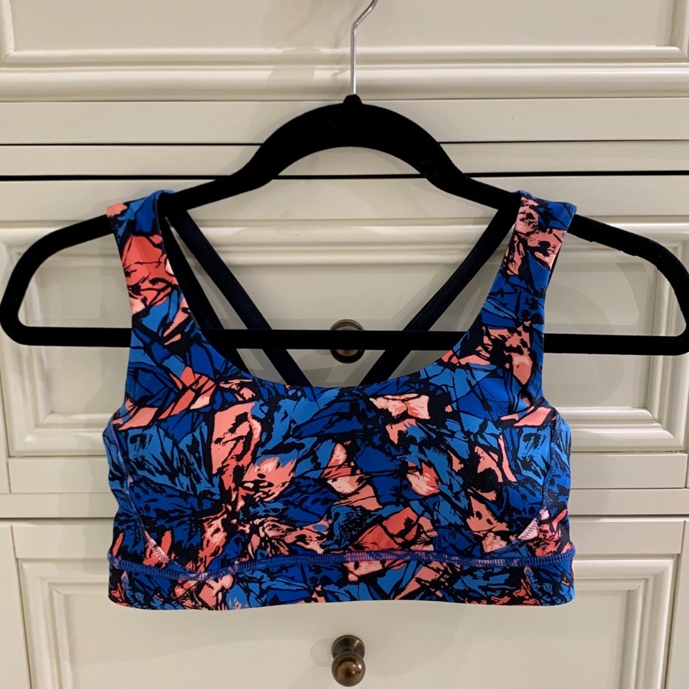 Patterned Lululemon Sports Bra
